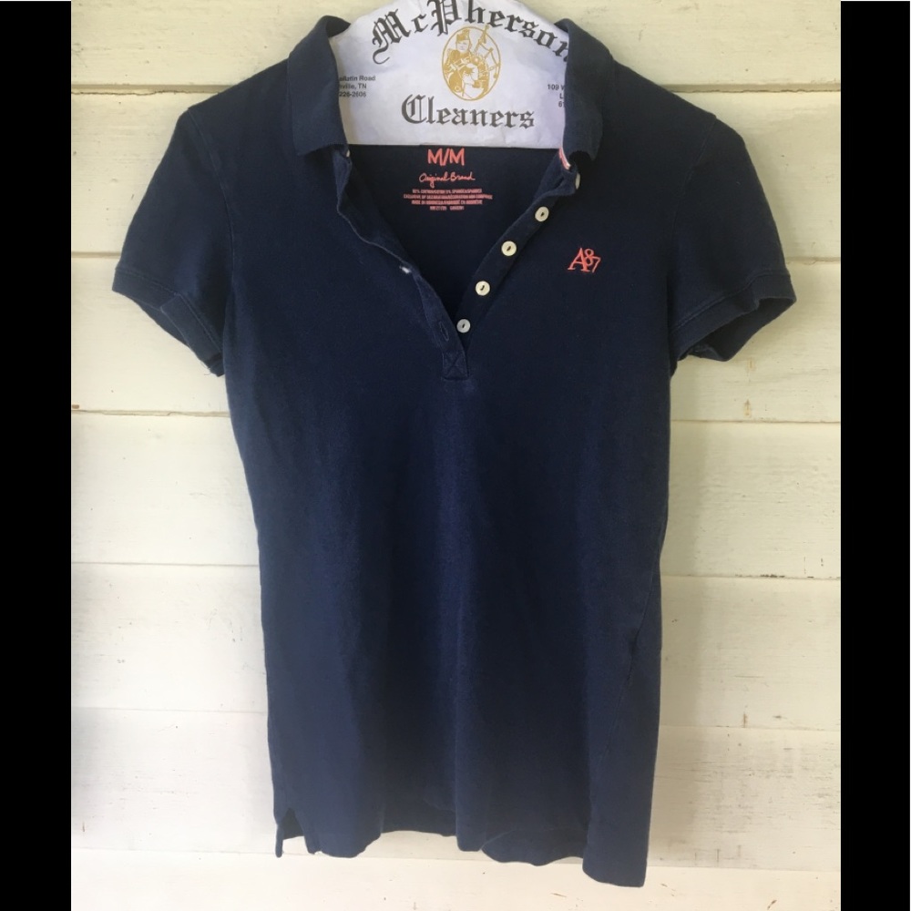 Aeropostale navy blue polo